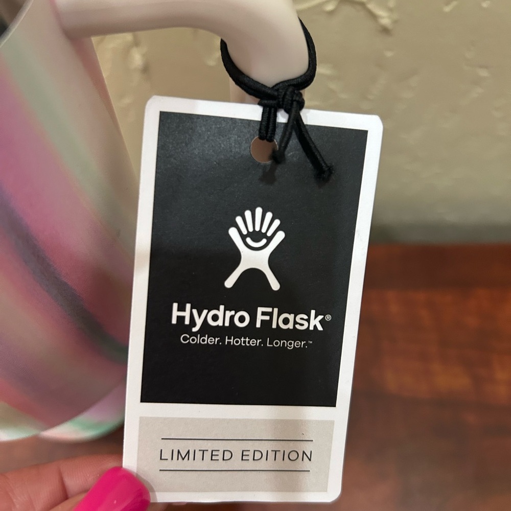 Hydro Flask Pastel Swirl Tumbler 32oz with Straw NWT - Picture 5 of 6